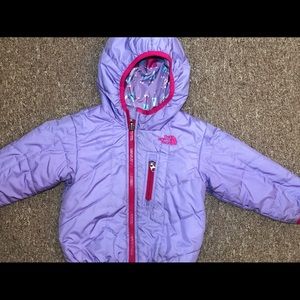 The north face reversible light down jacket